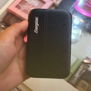 Energizer Black Portable Power Bank - Compact Backup Charger